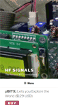 Mobile Screenshot of hfsignals.com